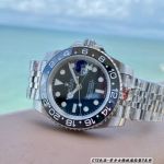 CTR Factory ROLEX GMT-Master II 904L Steel Black replica automatic watches